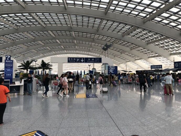 北京首都国際空港のエアポートエクスプレス駅
