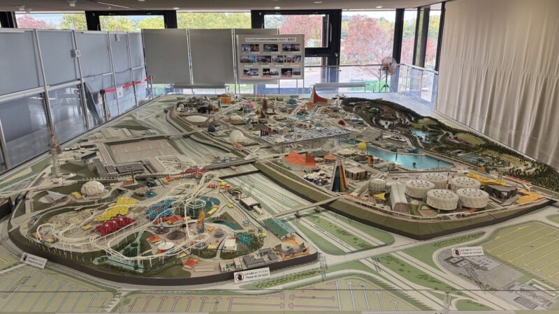 1970年万博会場ジオラマ